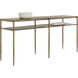 Naini 68.5 X 18.25 inch Antique Brass Console Table